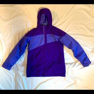 Girls Columbia Omni Shield 3-in-1 jacket Size M (10/12)